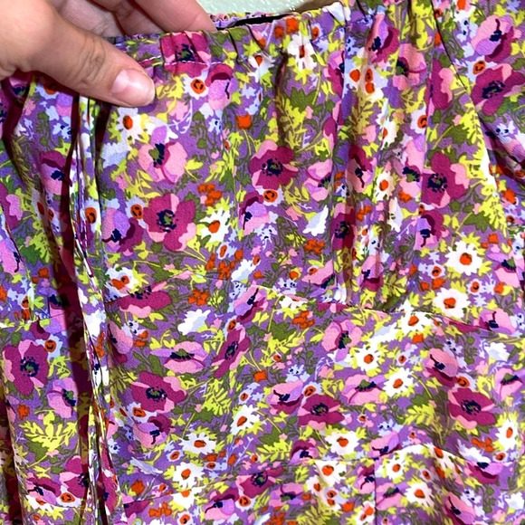 O.p.t Floral Milkmaid Dress size medium - Picture 3 of 7